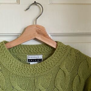 vintage express wool sweater